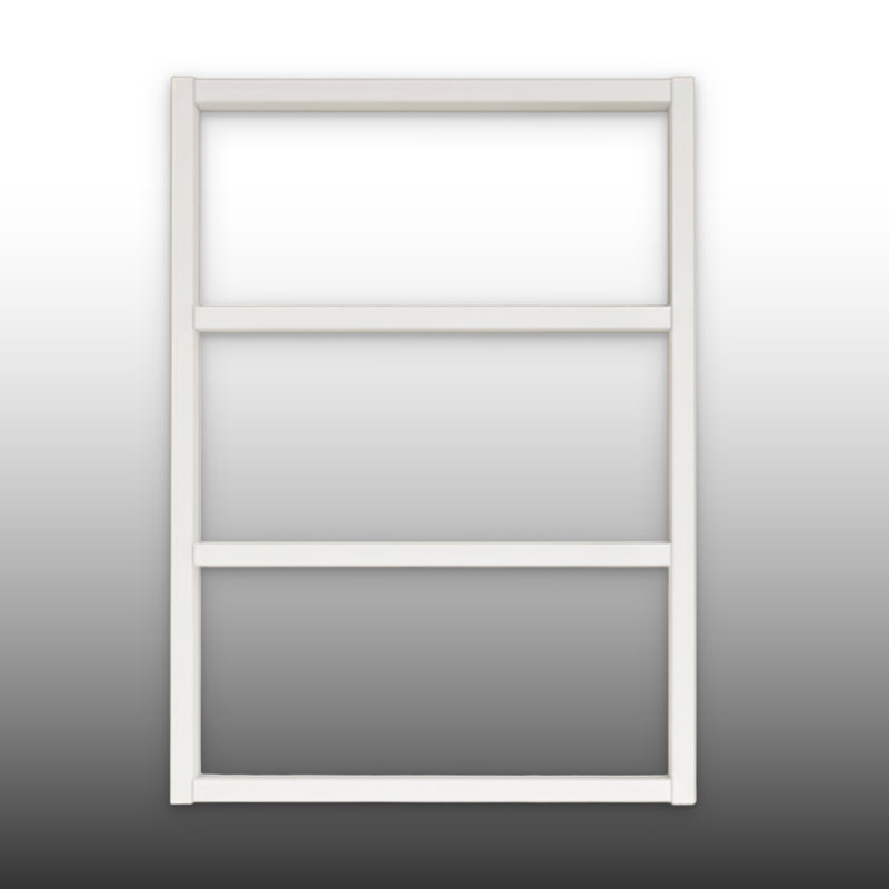Tablette murale blanche à 3 niveaux - étagère de rangement flottante moderne