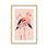 Coastal Retreat Flamingo Flares: Layers Of Abstraction