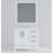 Dark Grey Bath Vanity 36 in. W x 22 in. D, Left Offset Carrara Marble Top, and 34 in. Mirrors-1470552200
