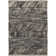 Tapis gris/brun/beige en laine handwoven Shelton