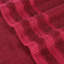 Haidar Cotton Solid Dobby Border Plush Soft Absorbent Medium Weight Bath Towel-1461946843