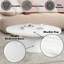 Table basse en marbre et blanc Zaid