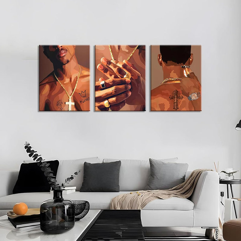 3 Piece Wrapped Canvas Print