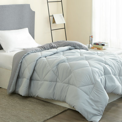 Reversible Microfiber Oversized Full XL Comforter