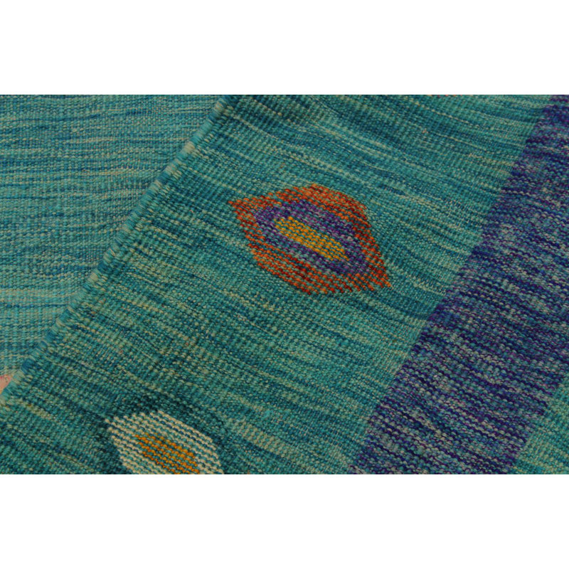 Madgline Wool Floral Rug