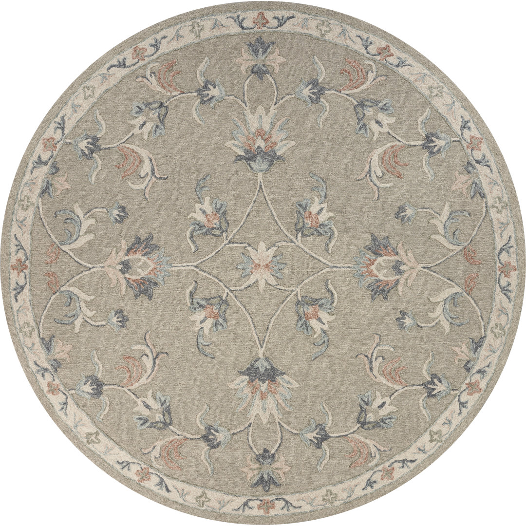 Munz Natural Wool Hand-Tufted High-Low Indoor Area Rug Ophelia & Co. Rug 