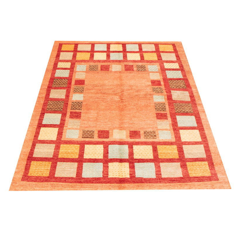 Tapis unique en laine noué à la main 5 pi 5 po x 8 pi 5 po nouvel âge Chimaihe