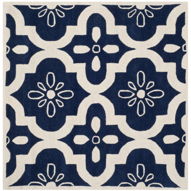 Carolene Hand Tufted Wool Ikat Rug