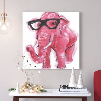 Dapper Animal VII 1 Piece Wrapped Canvas Painting
