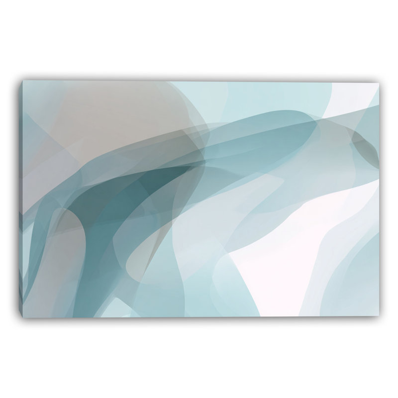 «Coastal Veil», art mural sur toile tendue, H 24 po x l 36 po x P 1,5 po