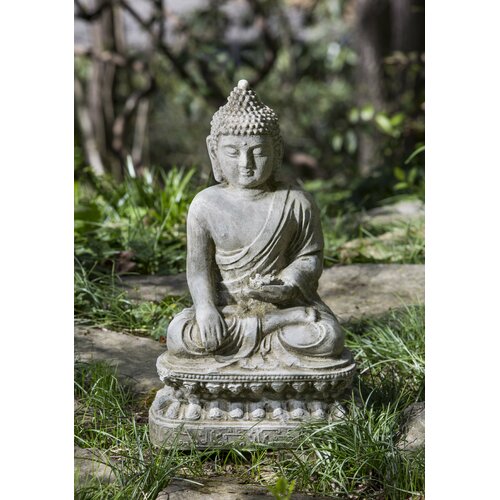 Campania International, Inc Seated Lotus Buddha Statue & Reviews | Wayfair