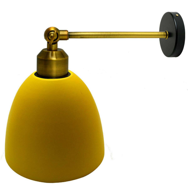 Shikema Armed Sconce, Yellow
