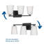 Éclairage pour meuble-lavabo à intensité variable 3 lumières Rozerin-88566799-88566798