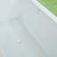 Baignoire de trempage autoportante en acrylique 59 po x 30 po Elena-84363956