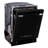 24" Classic Retro Panel Ready Dishwasher In Matte Black-125773485