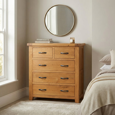 Thornbury 95 cm W Chest of 5 Drawers
