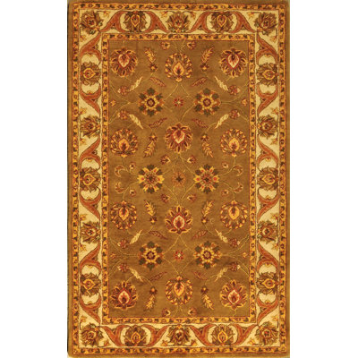 Tapis décoratif en laine en laine Touffeté à la main rectangulaire Amy