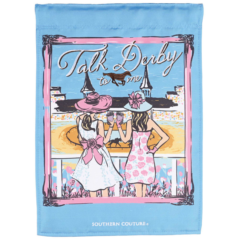 Drapeau de jardin «Derby To Me»