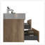 Meuble-lavabo 60 po avec lavabo double en quartz-218411097