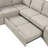 126" L-Shaped Sofa Sectional Sofa Couch Pull-Out Sofa Bed With Charging Devices And Cup Holders For Living Room-119111679