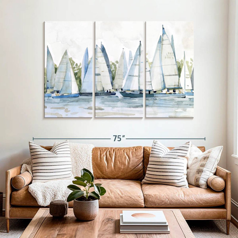 Aletra Pastel Marina II, 36" H x 57" W