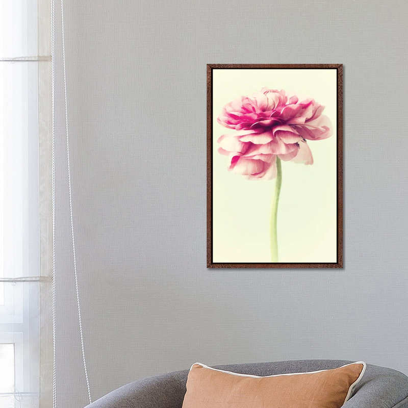 Lush Botanical I by Judy Stalus - Floater Frame Gallery-Wrapped Canvas Giclée on Canvas, 66.04 cm H x 45.72 cm W, Brown