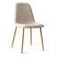 Chaise d'appoint rembourrée à dossier complet de 18 po de hauteur-2009918691