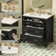Ensemble de meuble-lavabo avec lavabo en céramique-454557364