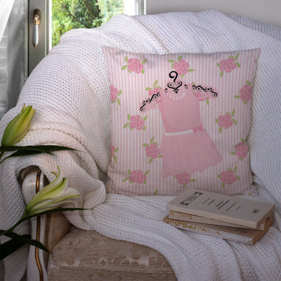 Coussin décoratif intérieur/extérieur ballerine ballet soirée
