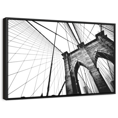 " Brooklyn Suspension Bridge Wall Art "