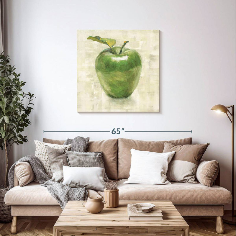 Yarlin Green Apple, 36" H x 36" W