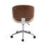Larkin Faux Leather Mid-Century Office Chair-2068349373
