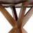 Thersia 47.3-Inch 6 Seats Round Solid Wood Dining Table-249043636-240197765
