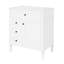 Meuble-lavabo moderne avec lavabo, matériaux de 30 po, 2 tiroirs et un tiroir basculant pour un rangement efficace