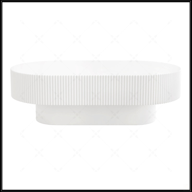 Table de bout Minimalist, Blanc