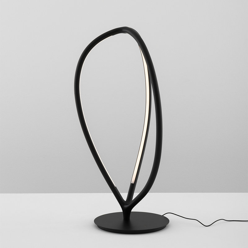 Arrival LED Table Lamp, Black