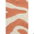 Cloral Authentic Hand-Tufted Handmade Soft Orange Coral & Cream Modern Abstract Wool Area Rug-949014254