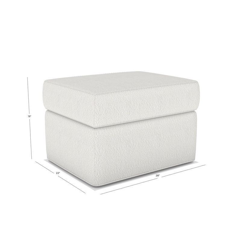 Newlin Ottoman, No, Kempsey Sheepskin