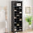 30 Shoe Cubby Console, Shoe Cabinet With Multiple Storage Capacity, Free Standing Tall Cabinet With Versatile Use-689862716
