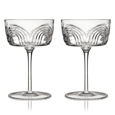 Coupes de cocktail Milo Crystal