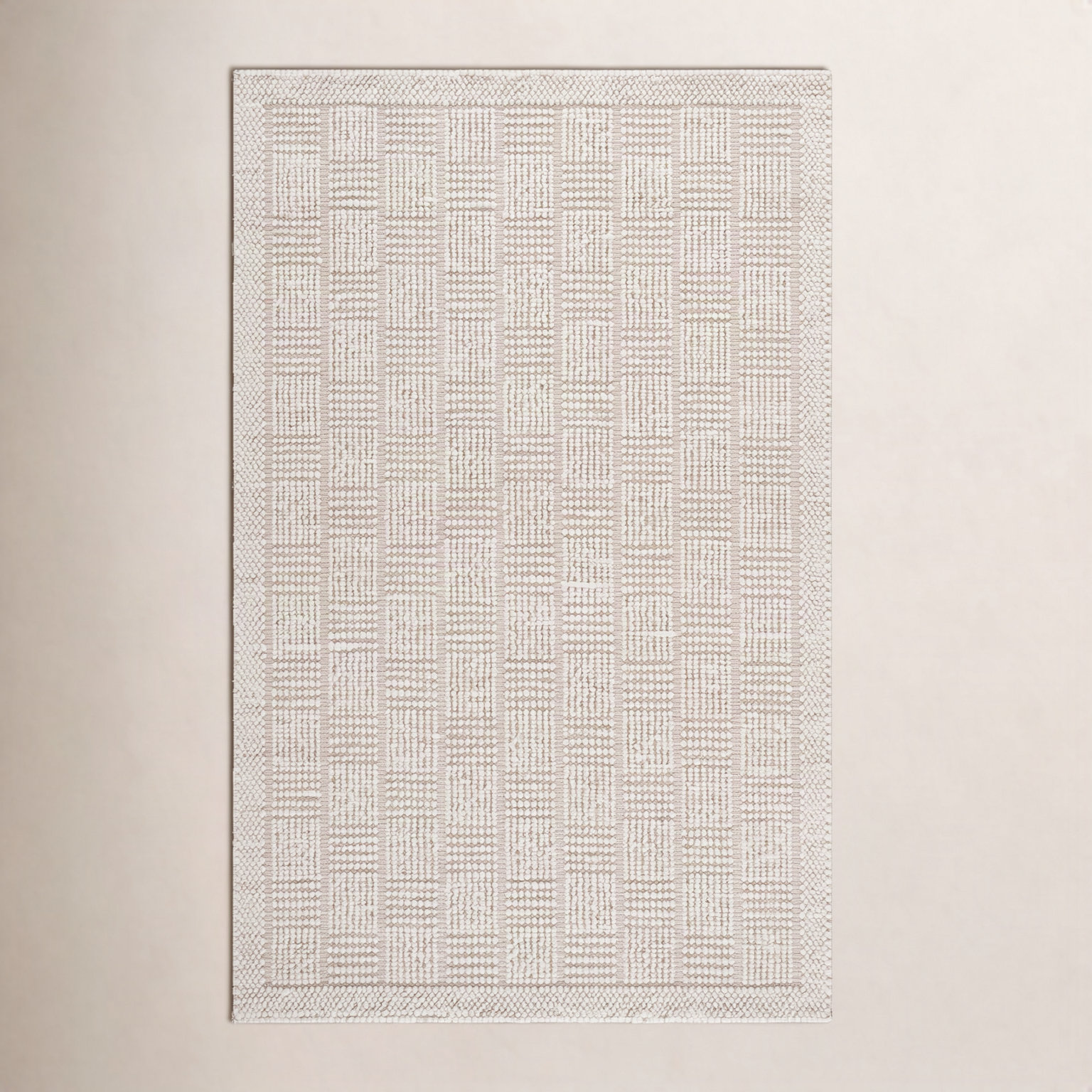 Hand-Woven Wool Rug, Rectangle 9' x 12'