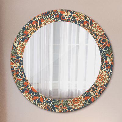 Huldar Glass Flat Wall Mirror