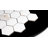 REGAL CARRARA 3" HEXAGON PORCELAIN MOSAIC