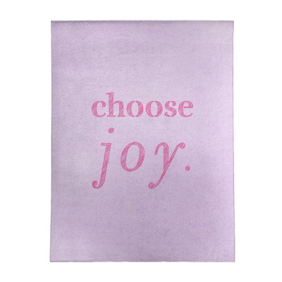 Quotes Chenille Indoor Rug