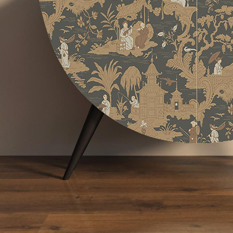 59in Two-door Semicircular Sideboard
