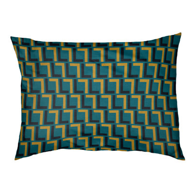 Maillard Geometric Polyester Pet Bed