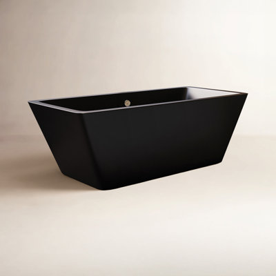 Mendocino NativeStone 66" Concrete Bathtub