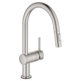 Minta® Pull Out Single Handle Kitchen Faucet
