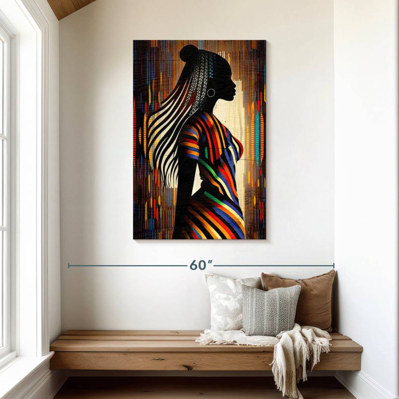 Rayures Leisha, H 45 po x l 30 po