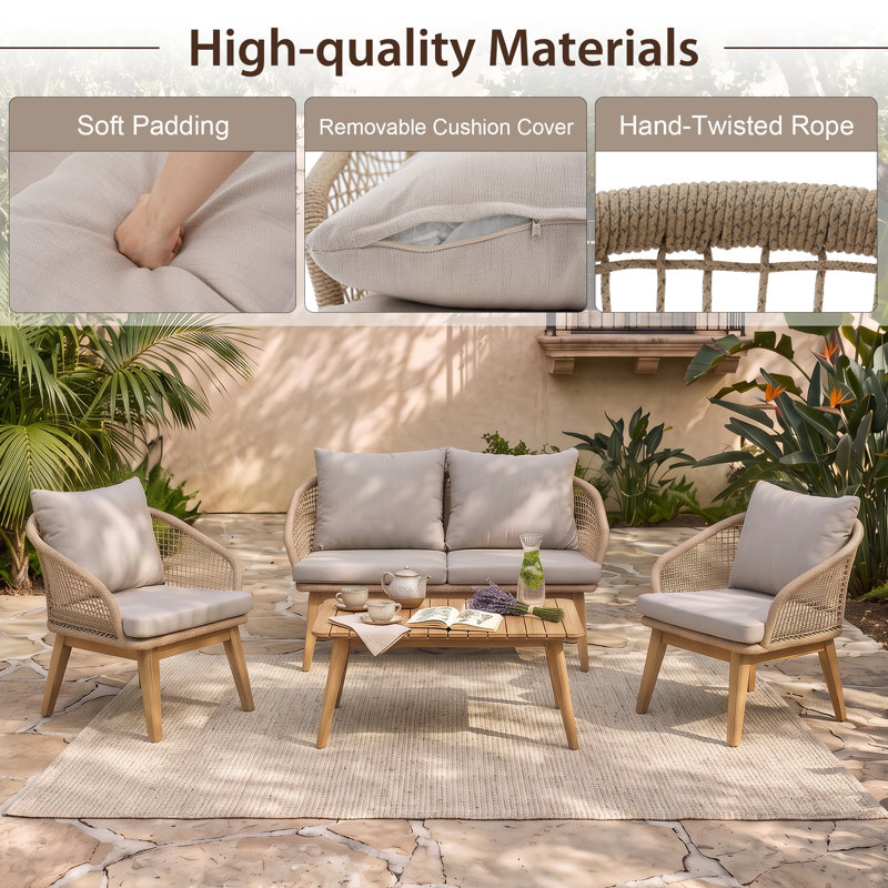 Piece Outdoor Conversation Set